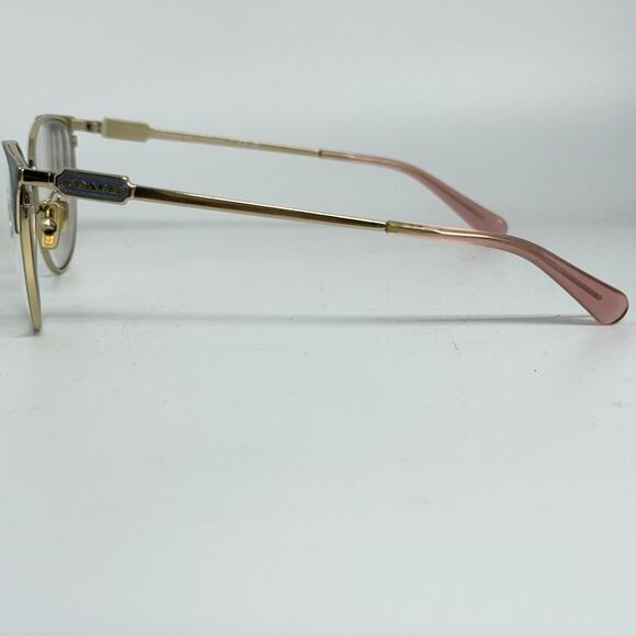 Coach HC5148 Brown Eyeglasses Frames Designer Eyewear Gold 54-17-140 H19395 - Picture 2 of 7